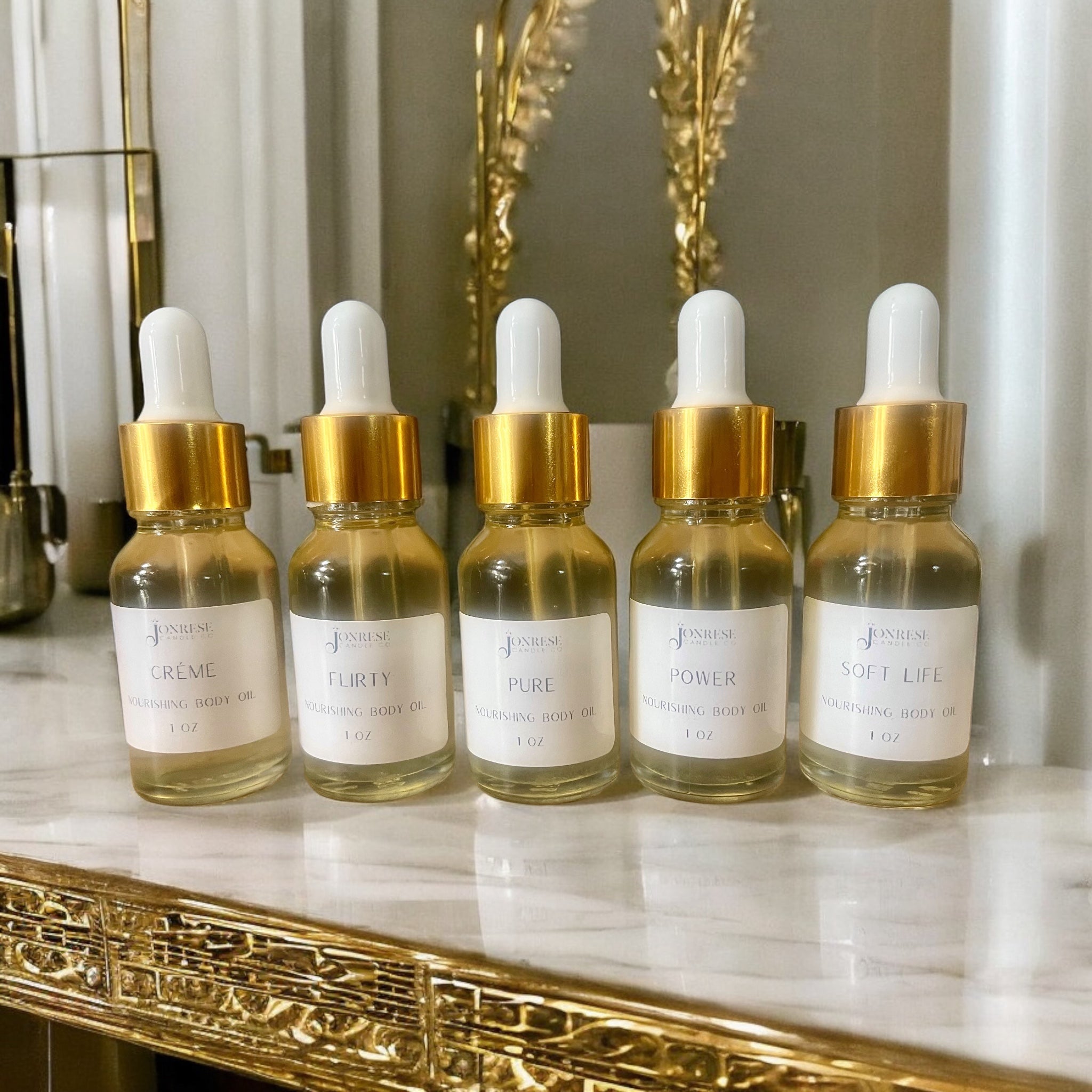 Body oil online set